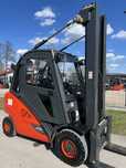 Wózek Widłowy Linde H35T-02 Evo Triplex 6450MM Podnoszenia Kabina