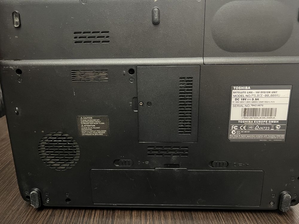 Ноутбук Toshiba Satellite l300