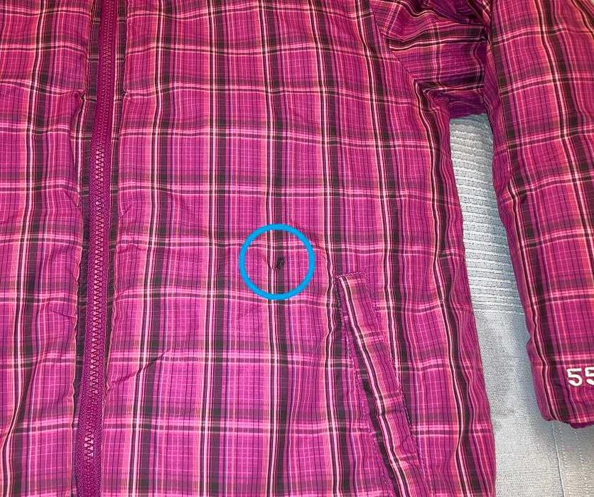 TNF THE NORTH FACE - kurtka puchowa dwustronna - rozm. 160-165 cm