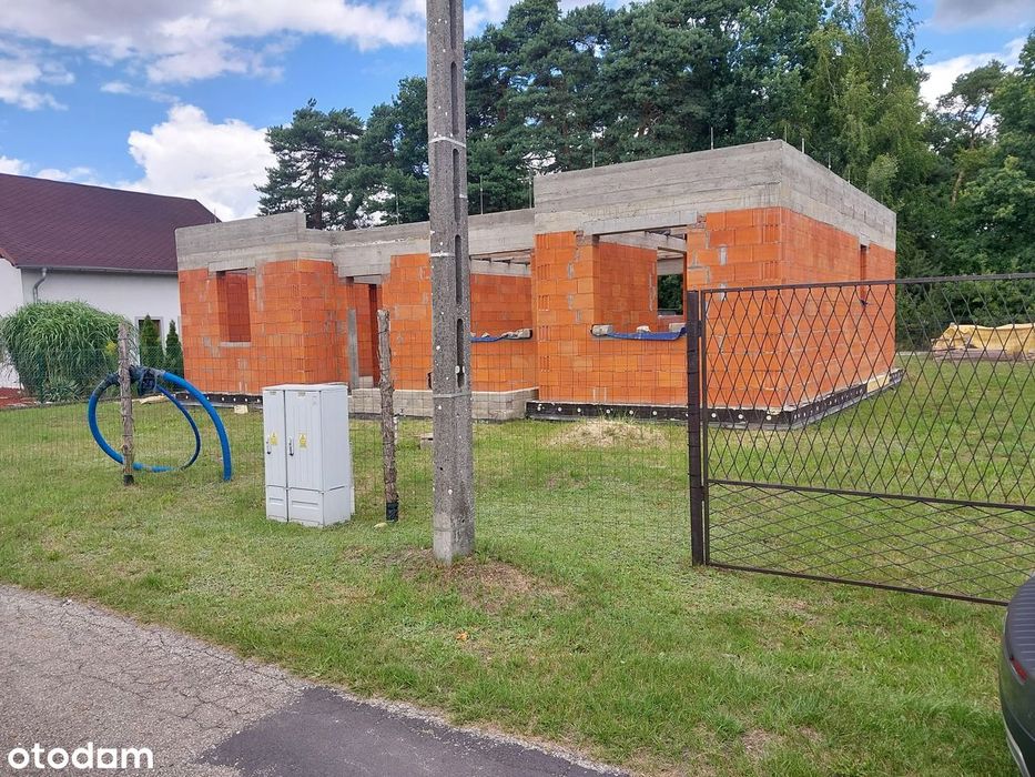 Dom w stanie surowym otwartym- Nędza/koło Raciborza.