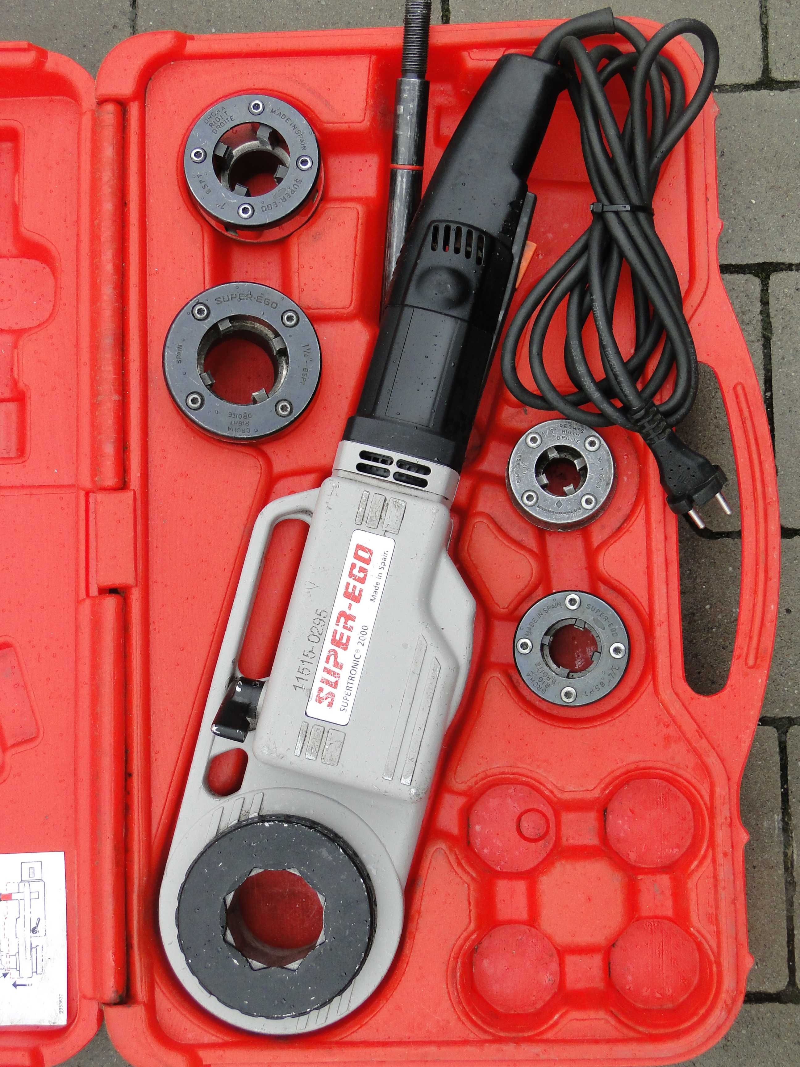 Gwintownica elektryczna ROTHENBERGER Super Ego Supertronic 2000 Mocna