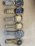 Tissot, Rolex , Patek Phellipe, Frank muller