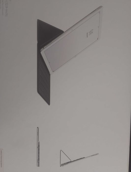 Клавіатура Smart Keyboard для Apple iPad Pro 12.9" чорна, англ.