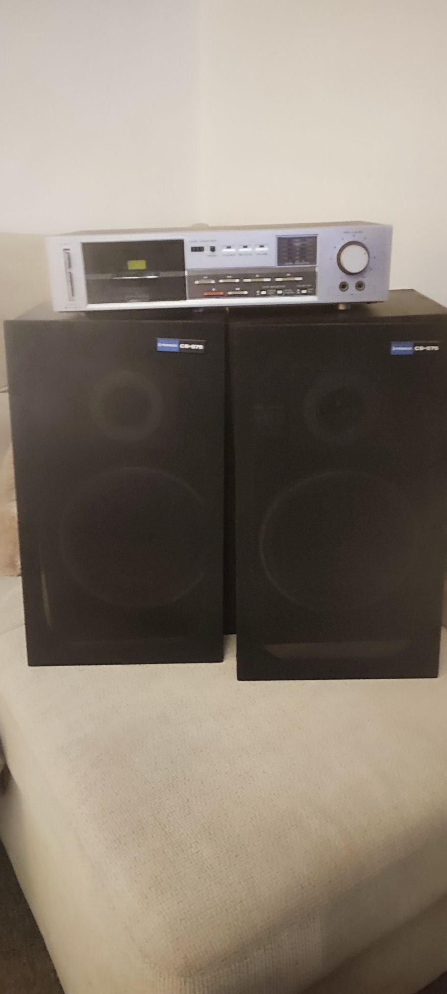 Colunas Pioneer WiFi (vintage) + deck cassetes