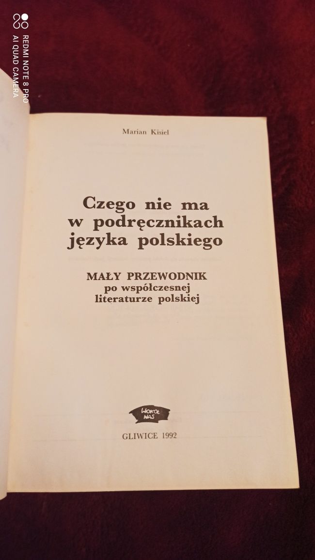 Czego nie ma w podręcznikach języka polskiego - M. Kisiel