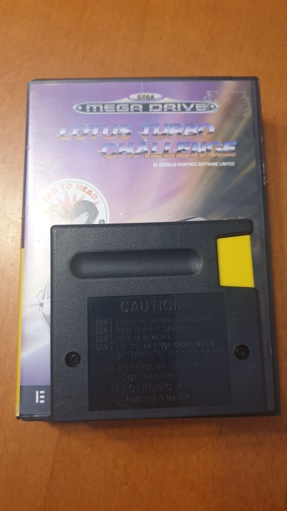 Lotus Turbo Challenge Sega Mega Drive