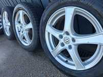 [K17] KOŁA LETNIE,ALUFELGI 17'' 5x112 VW Passat B8,T-Roc,Touran+215/55