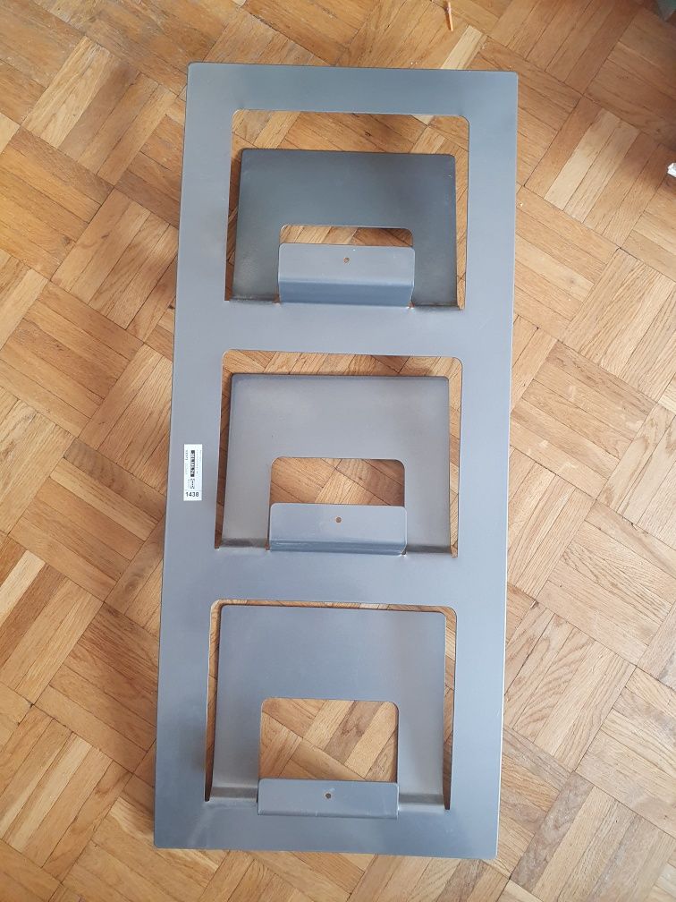 IKEA wiszący pojemnik na gazety książki  201.181.74 spontan srebrny