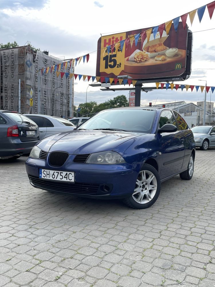 Seat Ibiza 1.2 pb * wspomaganie * elektryka * alufelgi * długie opłaty