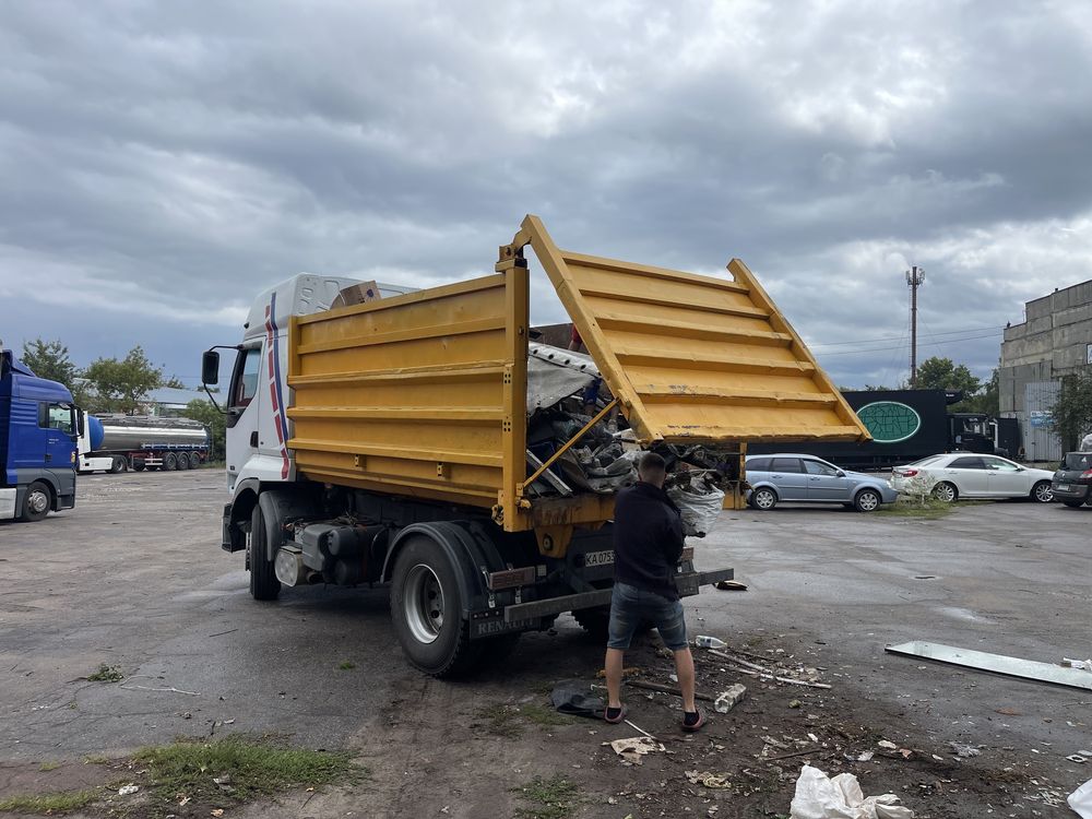 Вивоз мусора хлама ,10-15-20 кубів вивіз будівельного сміття