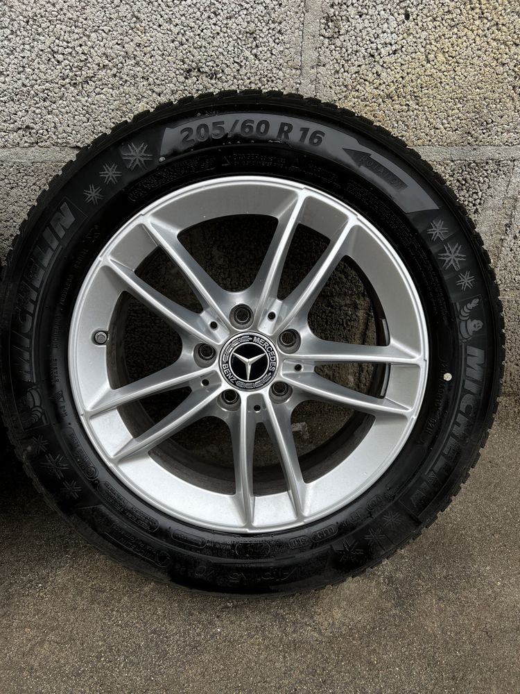 Alufelgi R16 5x112 Mercedes A,B,C W177  Opony zimowe 205/60/16