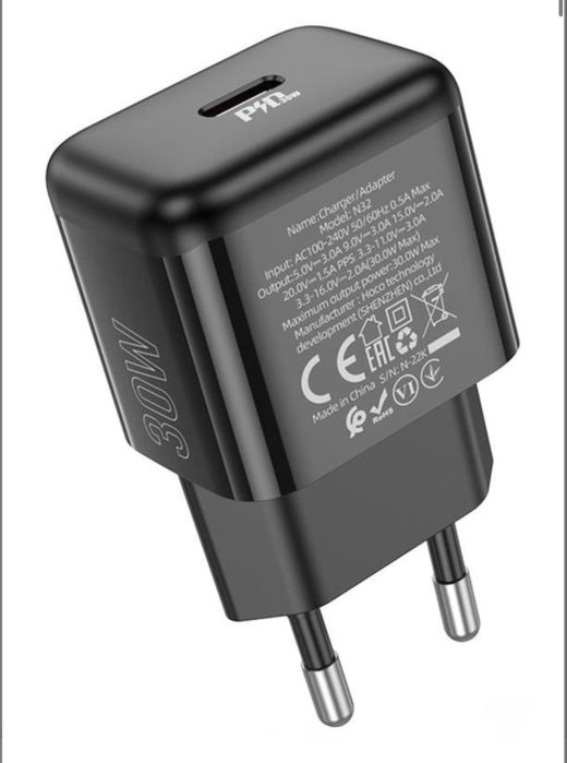 Сетевое зарядное устройство Hoco N32 (Type-C/30W)