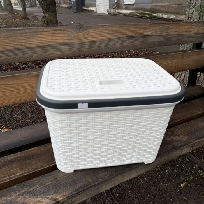 Корзина для белья игрушек ротанг 20 л мала маленька