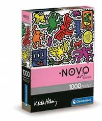 Puzzle 1000 Compact Art Keith Haring, Clementoni