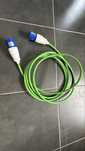 Para gerador - cabo ja feito com 2 fichas macho 16A IP 44 (3 pinos)