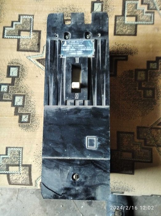 Автоматичний вимикач А3716 160 ампер