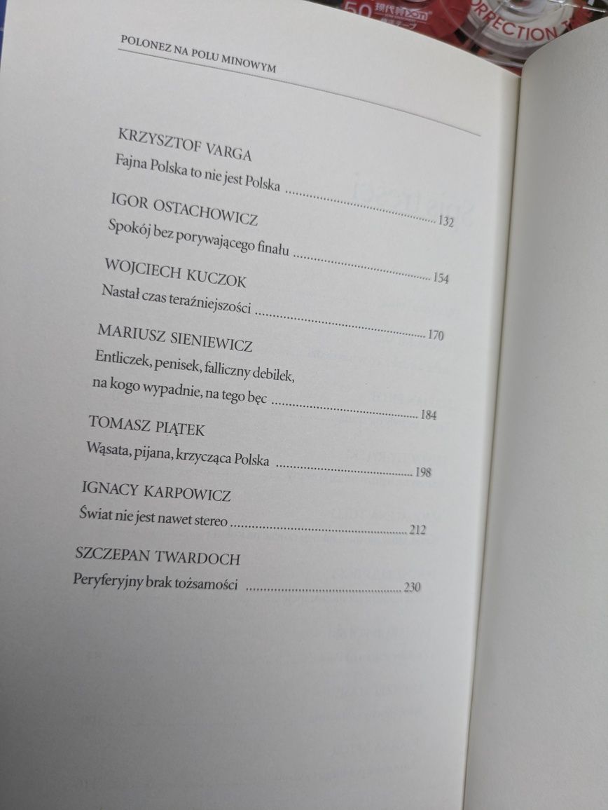 Dorota Wodecka "Polonez na polu minowym"