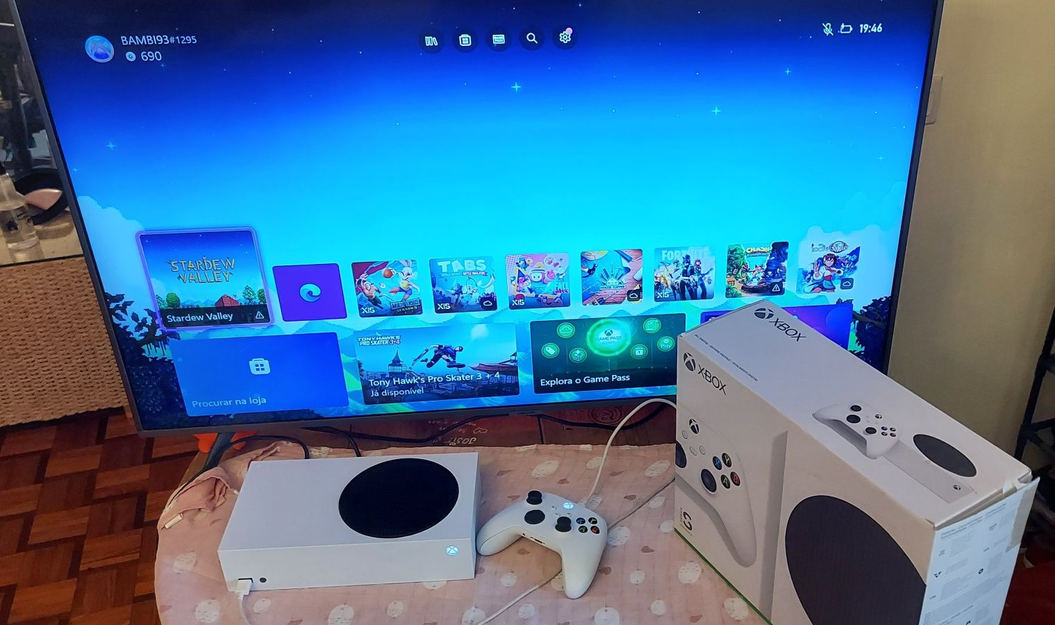 Vendo Xbox series S e TV samsung smart
