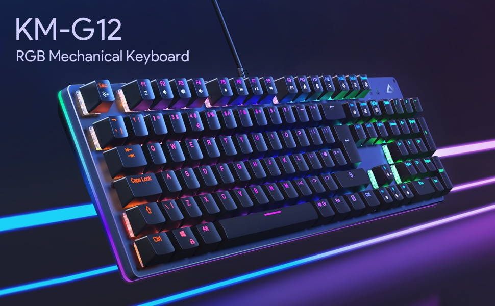 Teclado mecânico Aukey G12 - novo