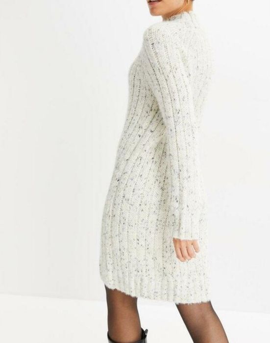 Sukienka swetrowa z domieszką wełny S/M jak nowa