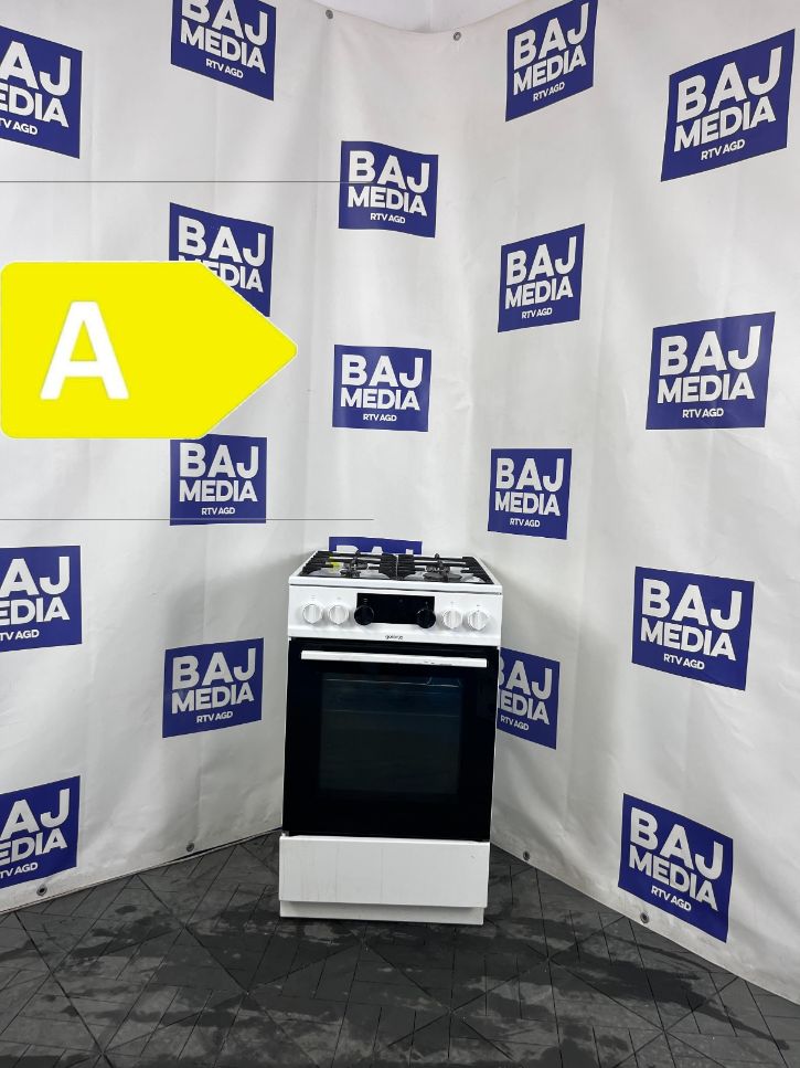 Kuchenka Gazowo-Elektryczna Gorenje 50Cm /A /Dostawa/3Mscgwarancja