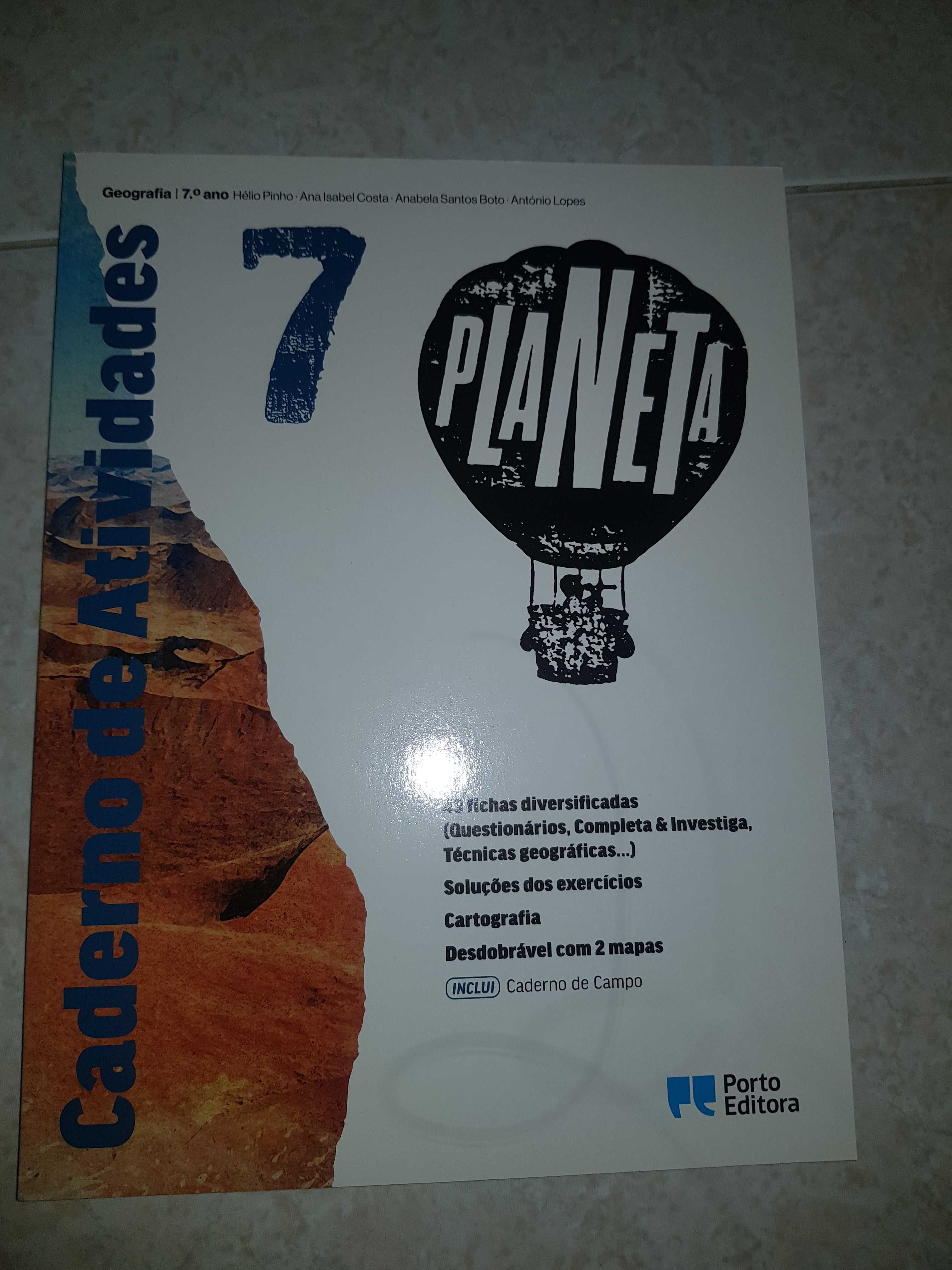 Caderno de atividades Geografia 7 ano