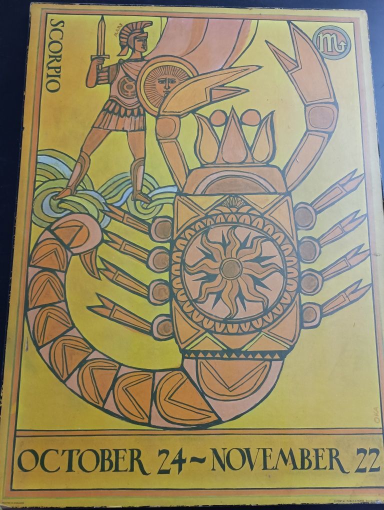 Quadro Signo Escorpião