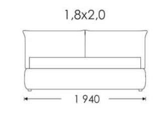 Ліжко від FRANKOF на матрац 180 *200