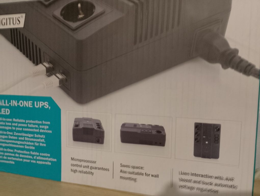 Продам ДБЖ Digitus 800va 480w