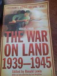 Книга "The war on land 1939-1945" Ronald Lewin