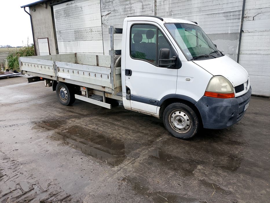 Renault master 2.5dci paka skrzynia