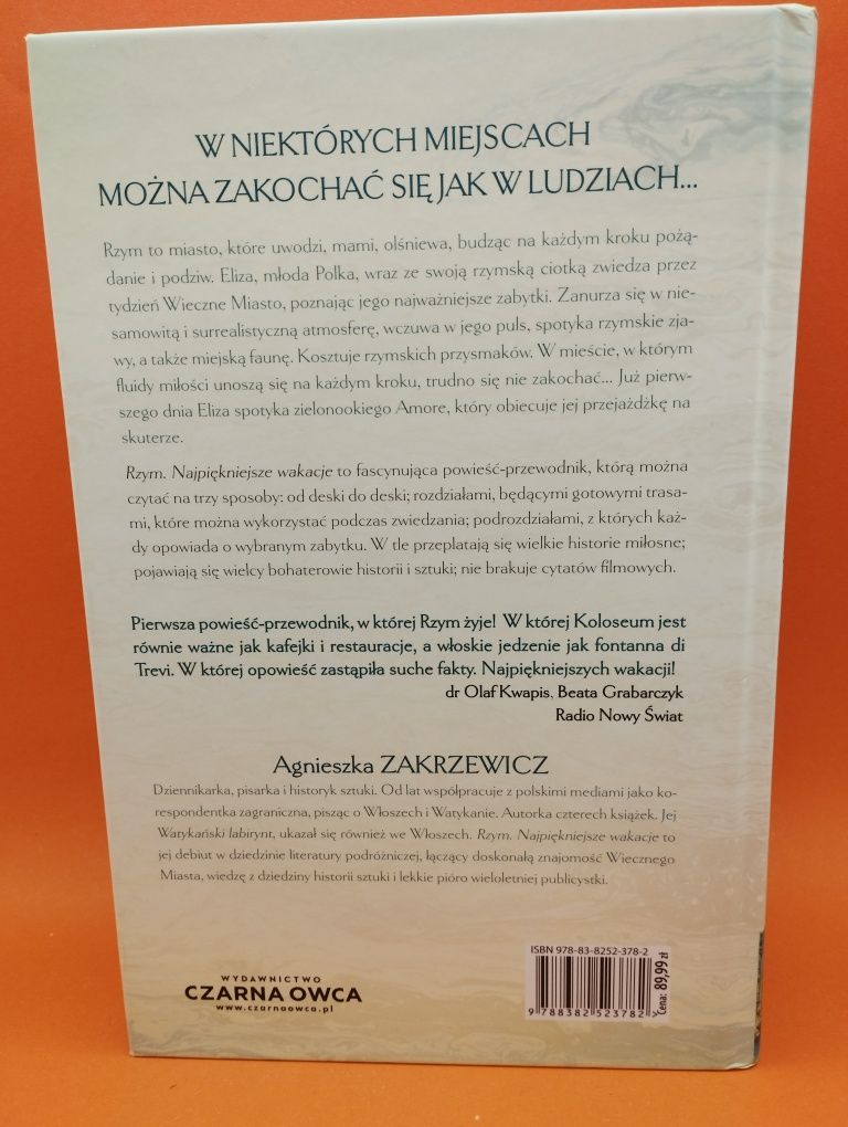 Rzym, Najpiękniejsze wakacje - Agnieszka Zakrzewicz