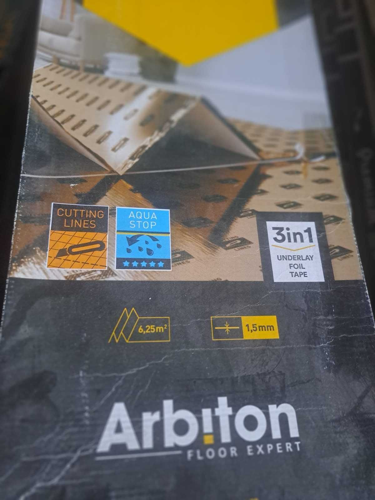 Base para pavimento vinílico ARBITON SECURA CLICK SMART 1MM 6.25M²