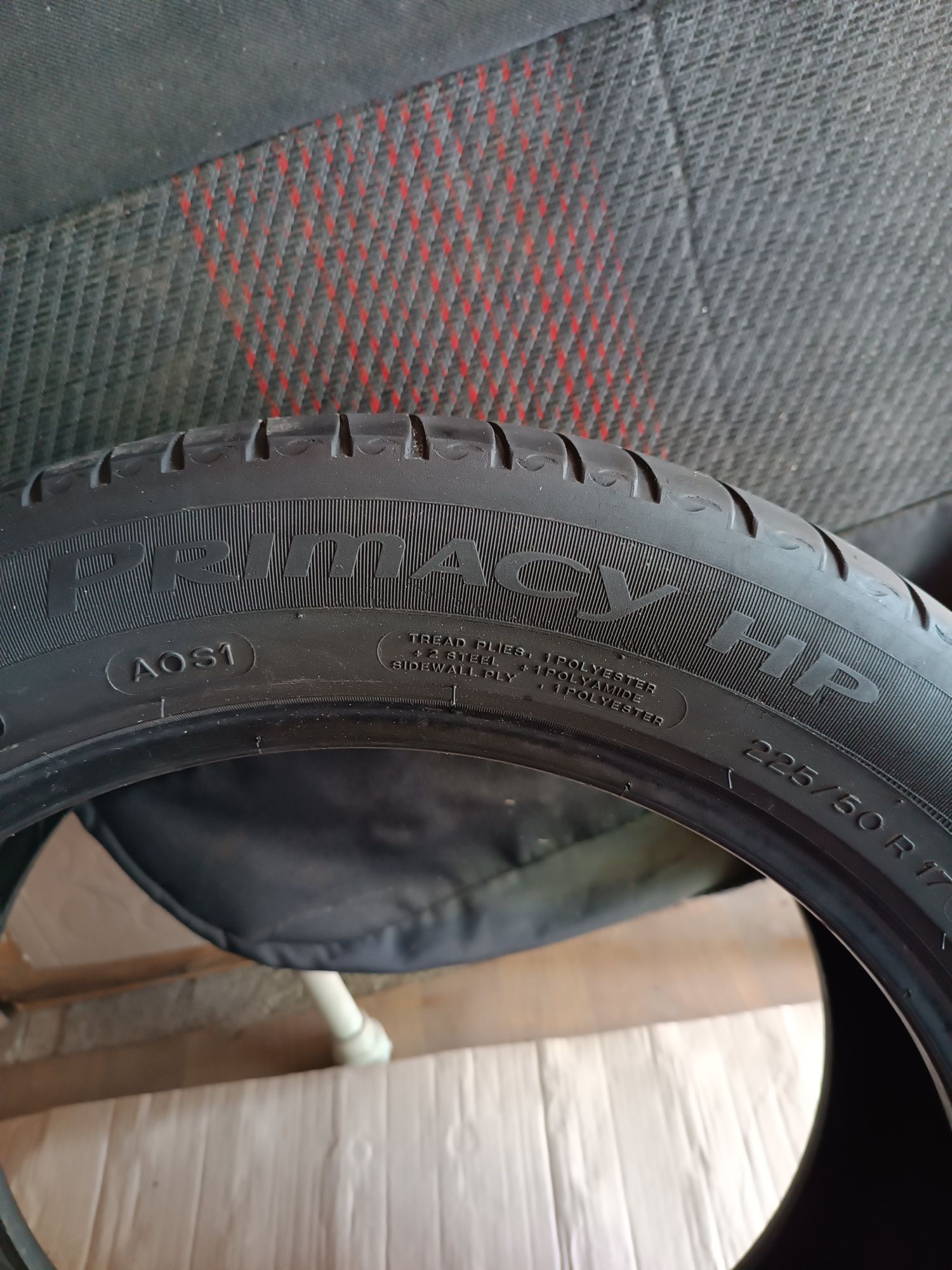 michelin primacy hp 225/50 r17