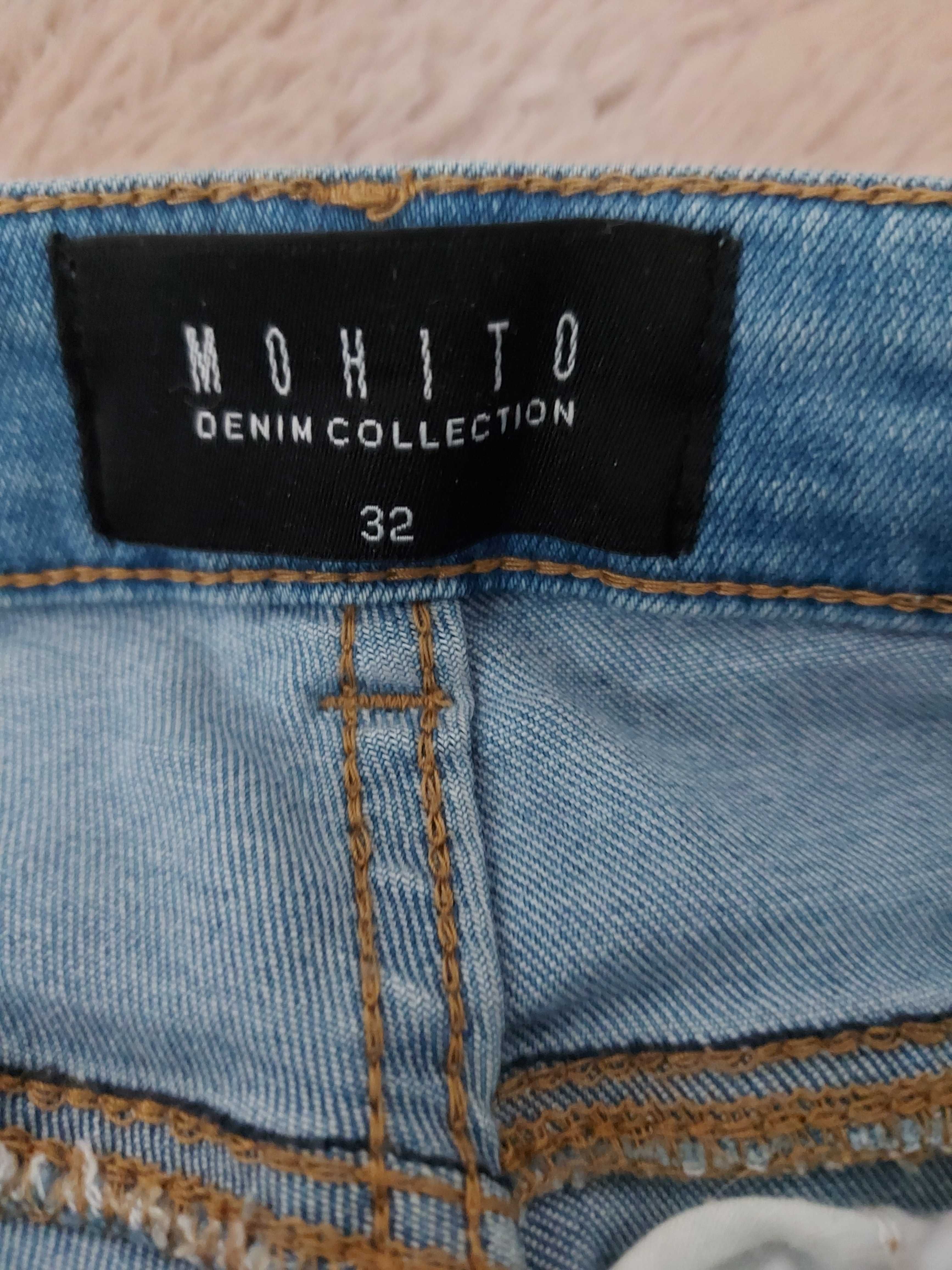 Jasnoniebieskie jeansy Mohito 32/XXS