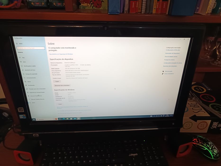 Hp touchsmart 600