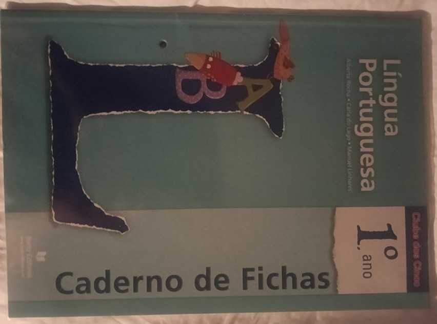 Clube dos Cinco - LínguaPortuguesa 1.º Ano - caderno de fichas
