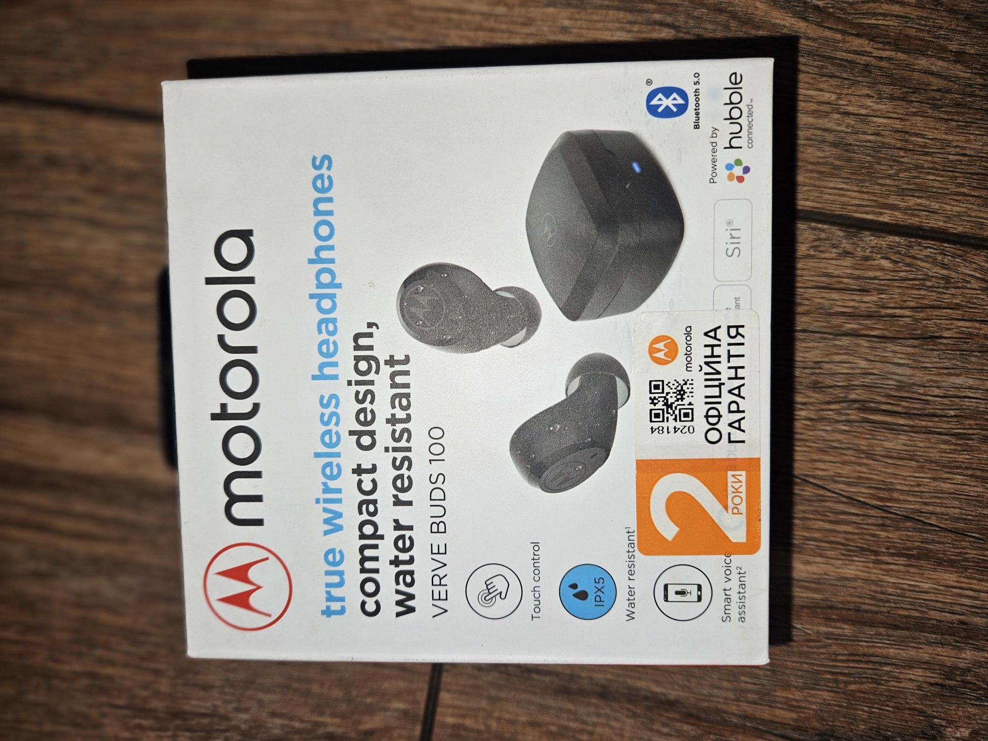 Беспроводные наушники Motorola vervebuds 100
