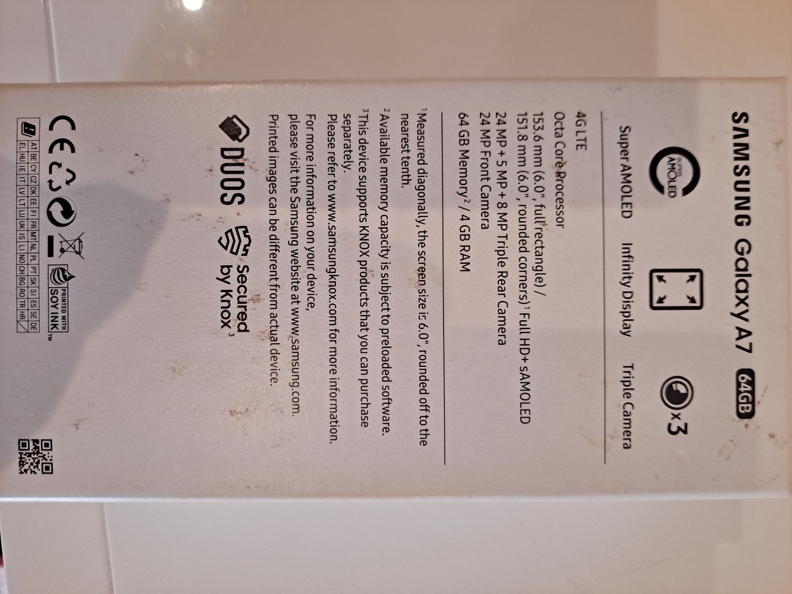 Samsung Galaxy A7, 64GB, dual Sim
