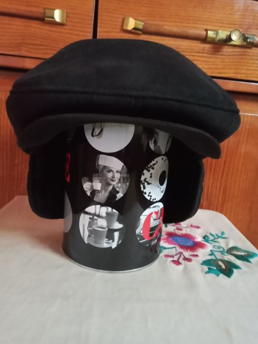 Кепка Замшевая Меховая-Демисезонная 53см