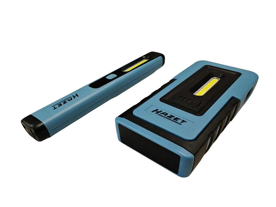 HAZET Zestaw latarek LED z uchwytem magnetycznym