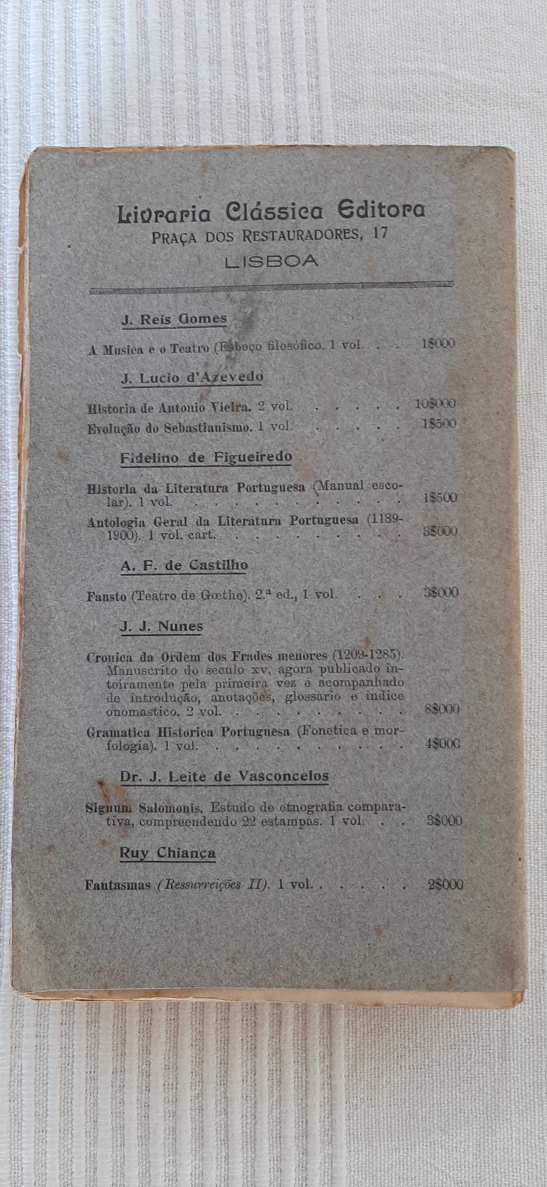 Vida Ironica - Fialho D' Almeida (1921) 4a edição