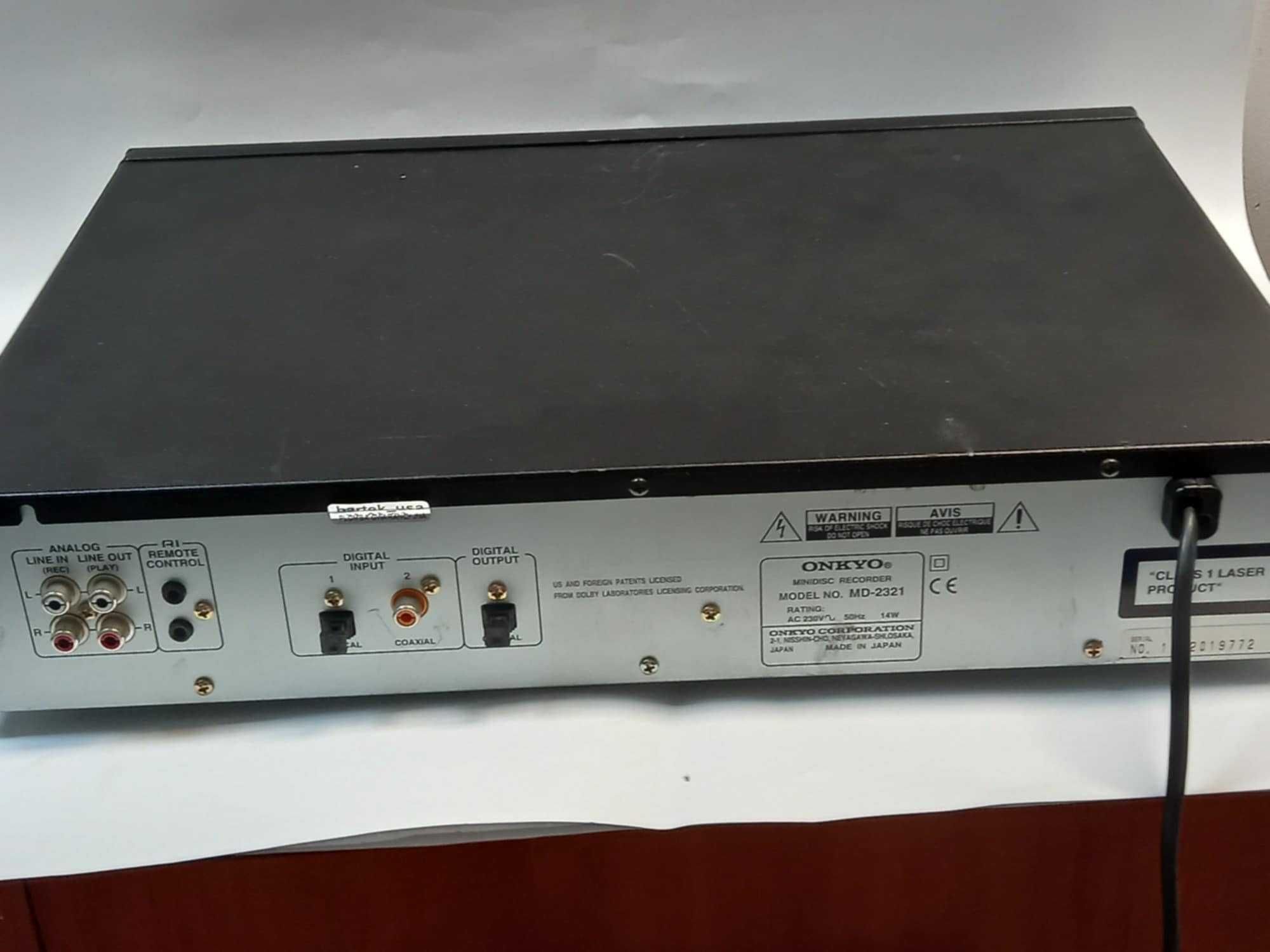odtwarzacz onkyo md 2321