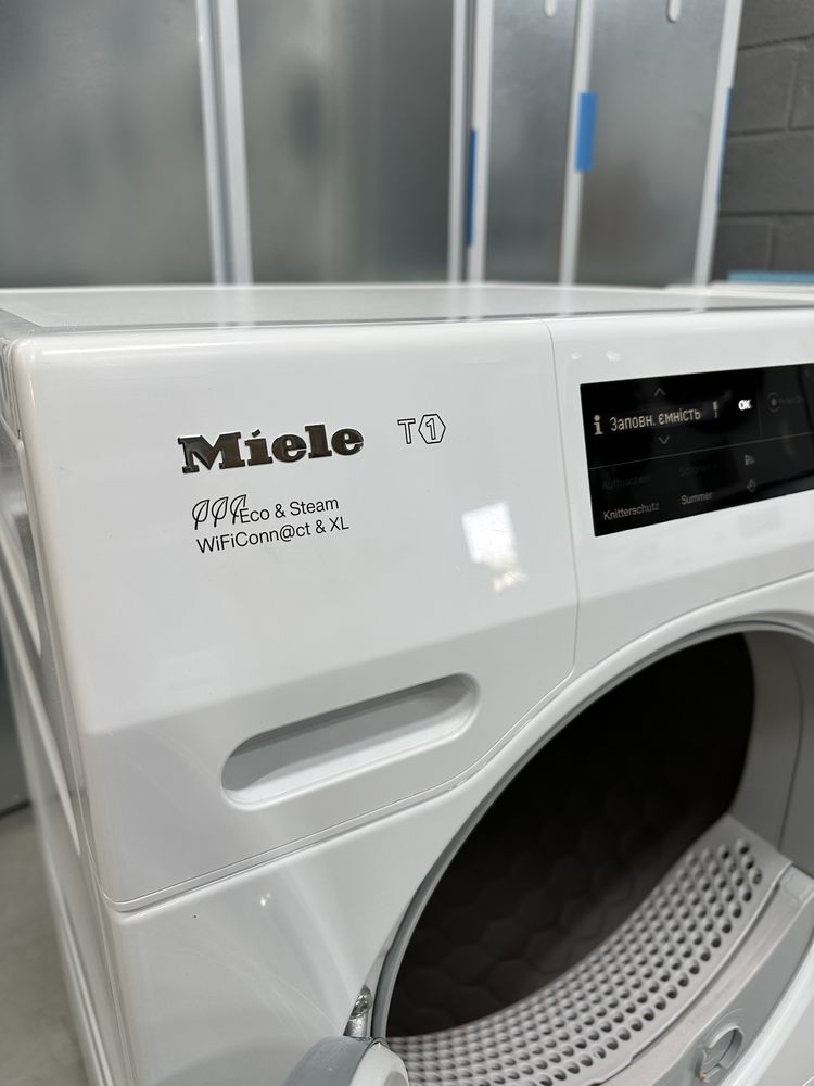 Комплект Miele TCJ 690 WEG 375 пральна сушильна машина