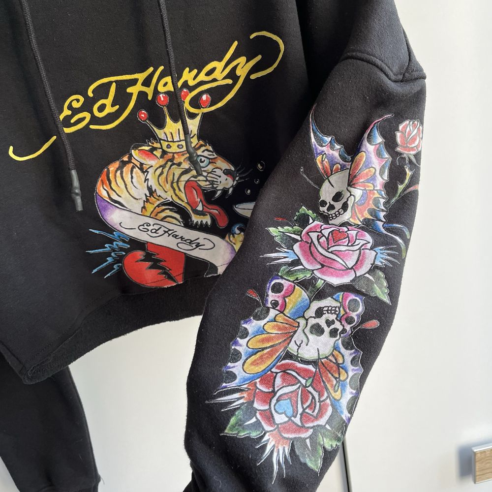 Женский топ худи Ed Hardy