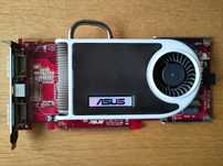 ASUS Radeon X1950 PRO 256MB 2xDVI dual display PCI Express z HeatPipe
