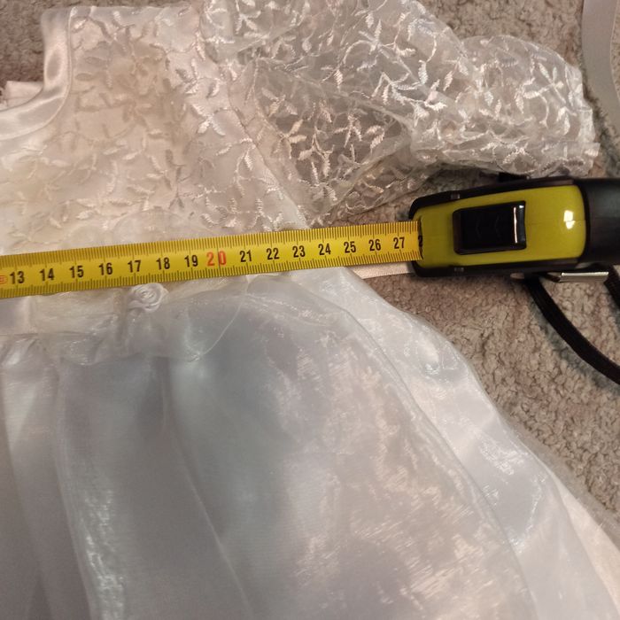 Sukienka do chrztu lub na imprezę 6-12 m