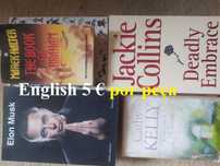 Os livros em inglês