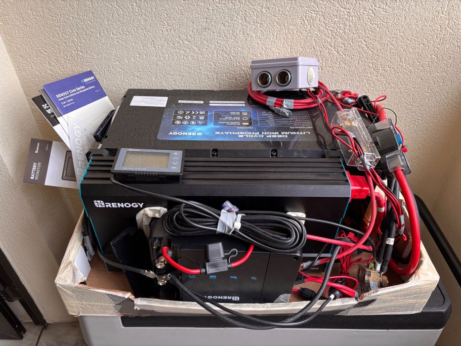 Sistema de Bateria Off-Grid RENOGY –para Campervan, Autocaravana,Barco