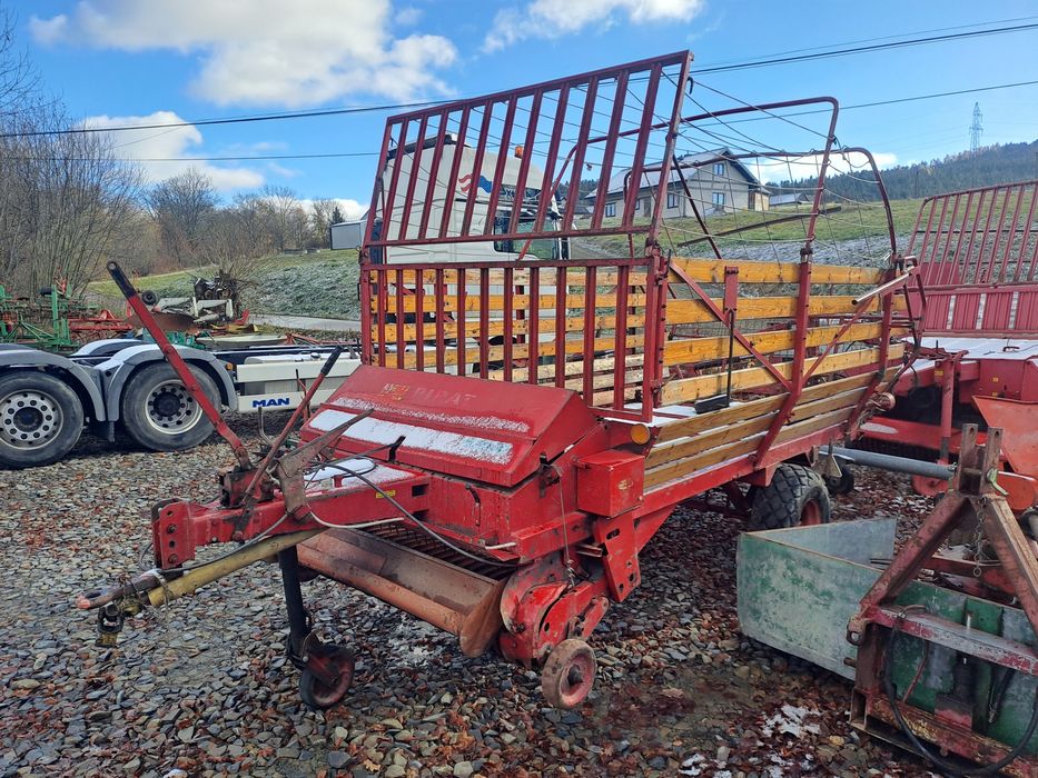 Przyczepa samozbierająca Pottinger mała górska